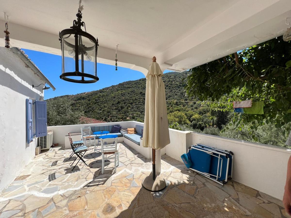 Maison Charme Avec Piscine Privee, Pres De La Mer A Sappounakeika, Tyros Sapounakeika Buitenkant foto
