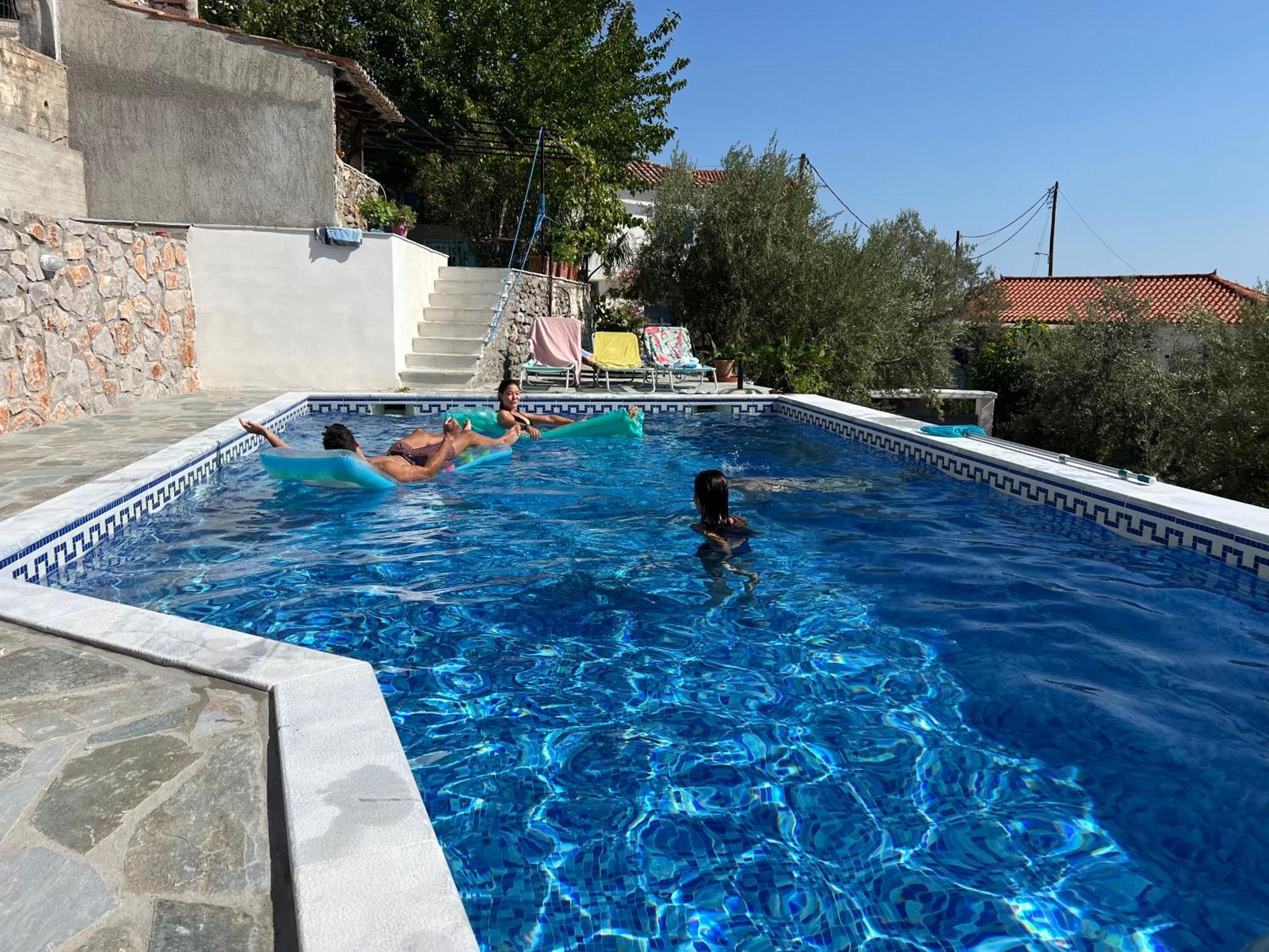 Maison Charme Avec Piscine Privee, Pres De La Mer A Sappounakeika, Tyros Sapounakeika Buitenkant foto